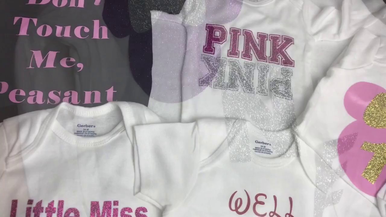 How To Heat Press And Create Baby Bodysuits At Home