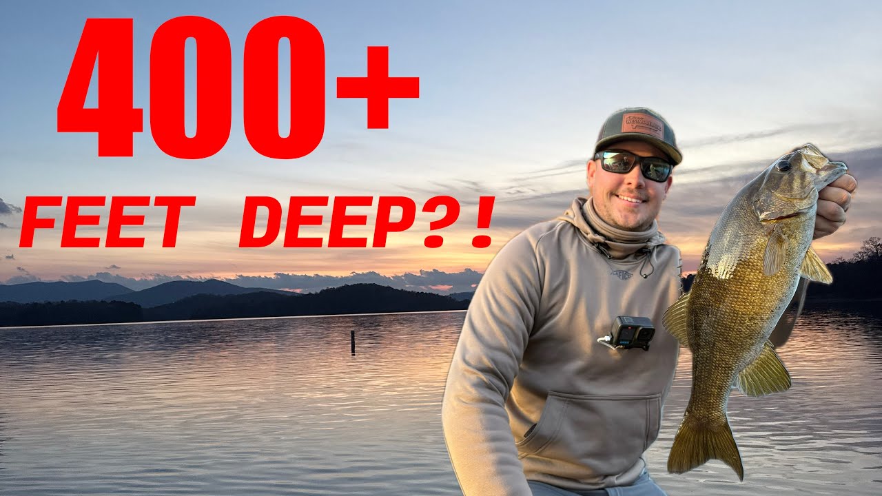 Catching BIG Winter bass in one of the South&rsquo;s DEEPEST Lakes! (Fontana Lake SMASHFEST!)