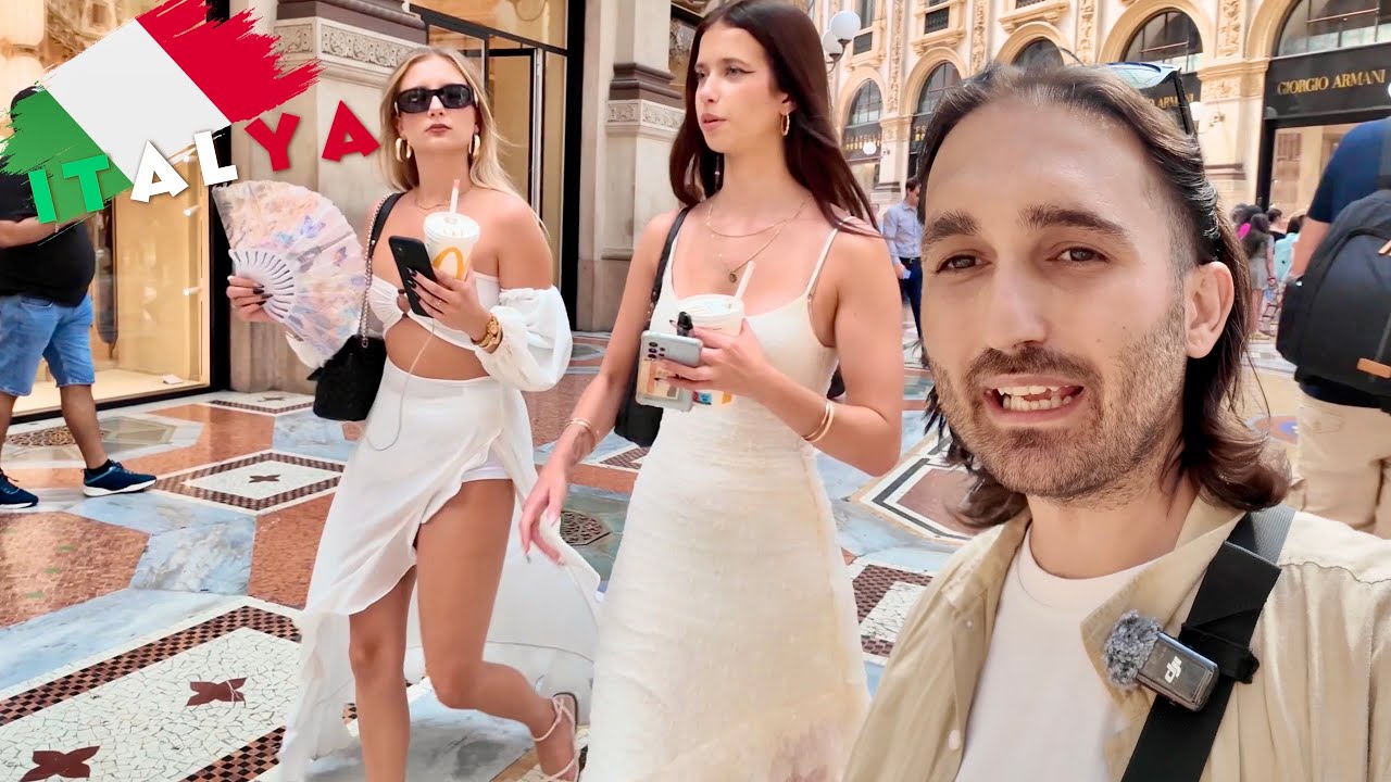 Zengin ve Güzel Kadınların Şehri Milano İtalya'da Yaşam!! 🇮🇹