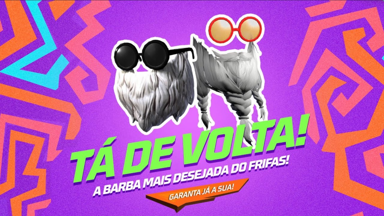 PEGANDO  A BARBA DO VELHO, TOKEN ROYALE FREE FIRE