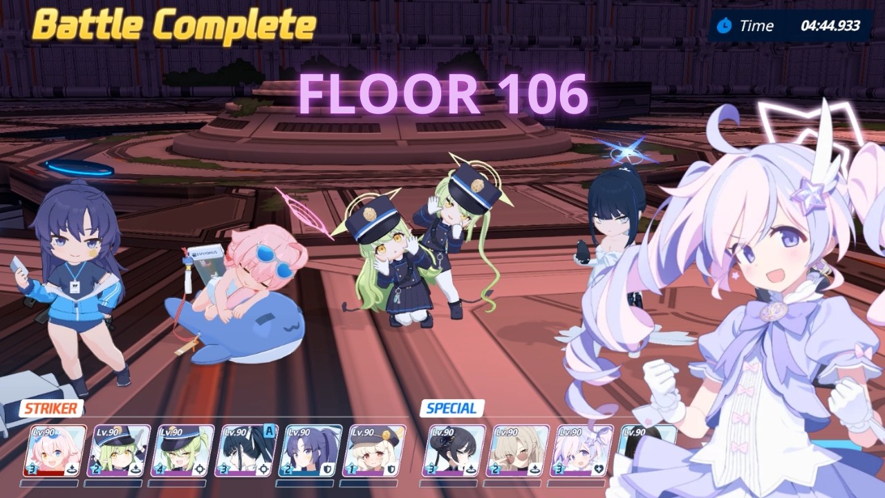 【Blue Archive】 - Tiphareth Elastic Armor Floor 106 with Reisa.Magical