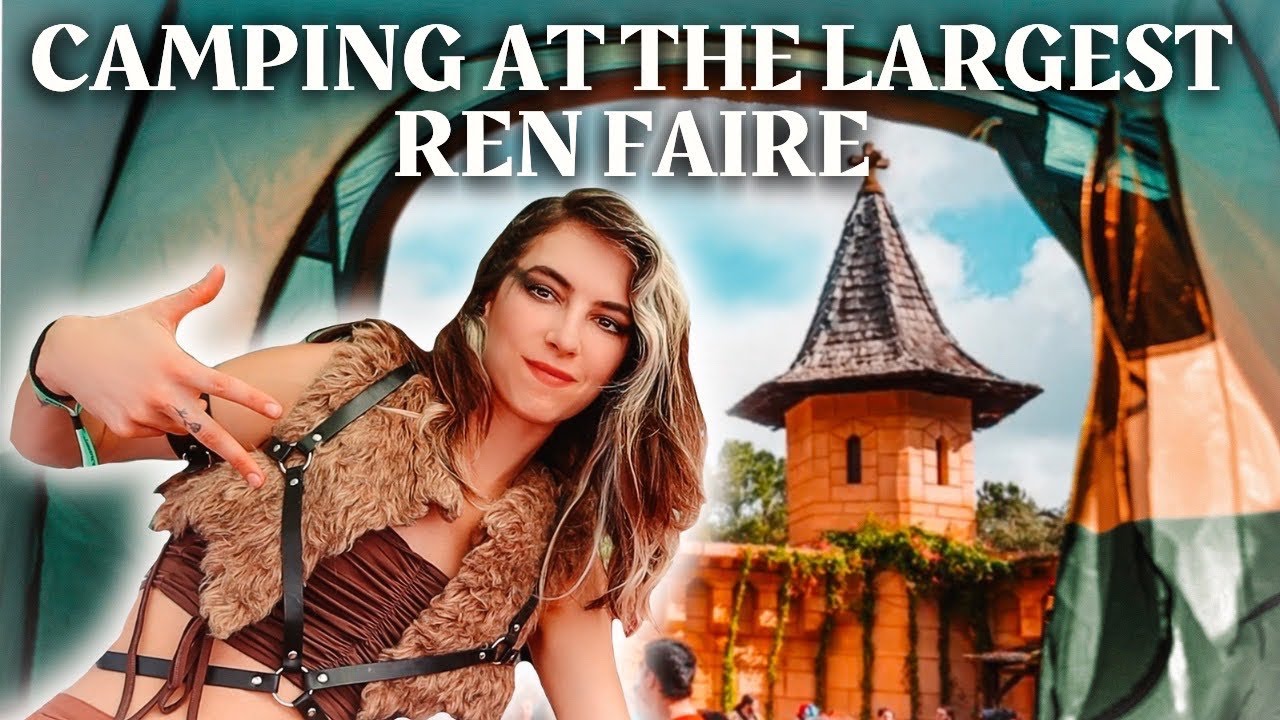 I Camped at the Largest Renaissance Faire in the World! ⚔️