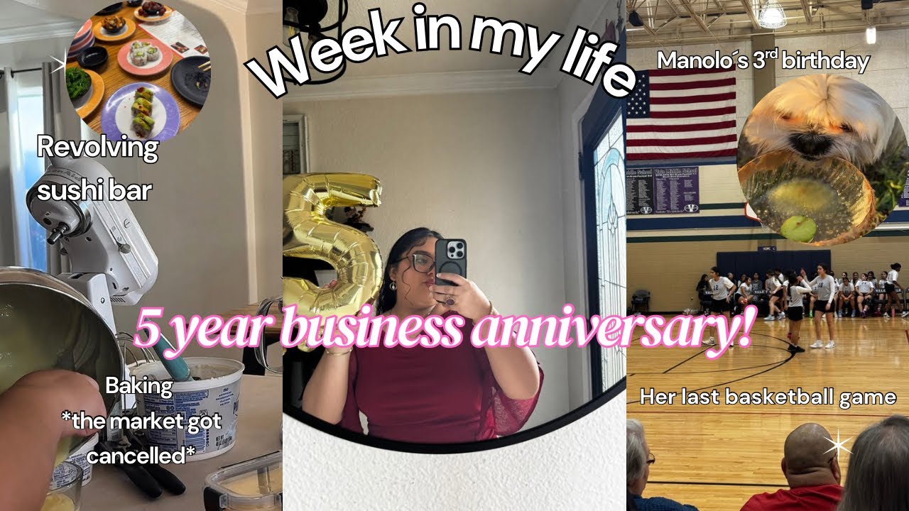 WIML: My 5 year business anniversary & I went to a revolving sushi bar! 