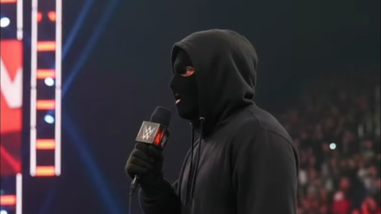  THE MYSTERY MAN AT ROYAL RUMBLE REVEALED HIMSELF MOMENTS AGO AT MONDAY RAW 