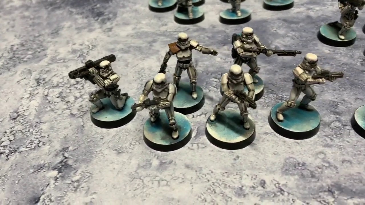 Speed painting Storm troopers Star Wars Legion