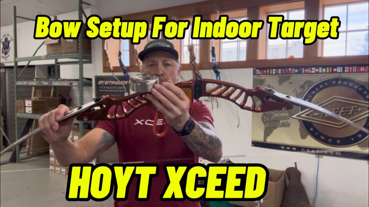 Setting up a Barebow for Indoor Target Hoyt Xceed