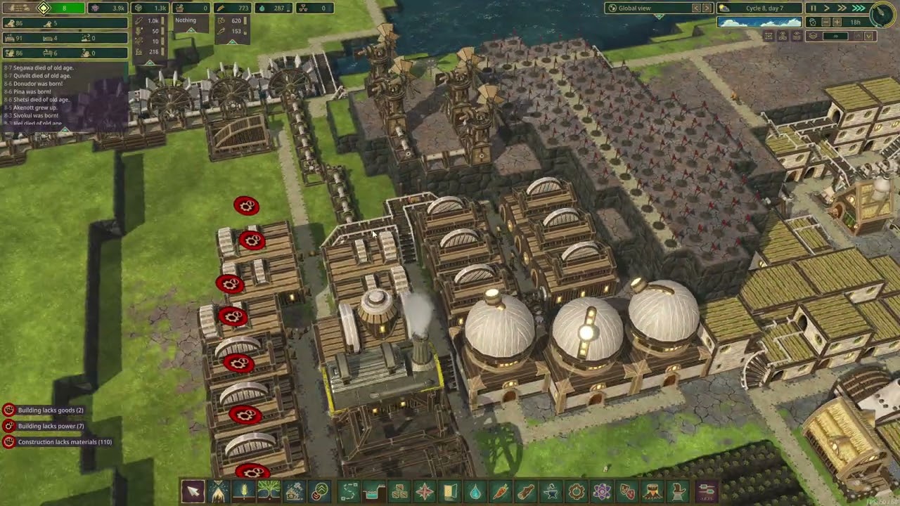 Allgemeine Verbesserungen und 2 große Wasserpumpen/Timberborn 1.0 Folktails Beaverlon #06