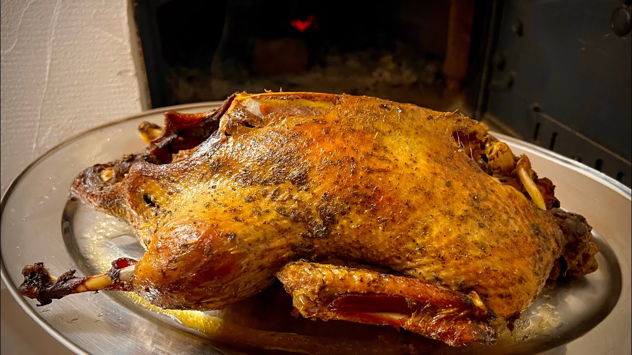 Pieczona Kaczka z pieca chlebowego Roasted Duck recipe #kaczka #duckrecipe
