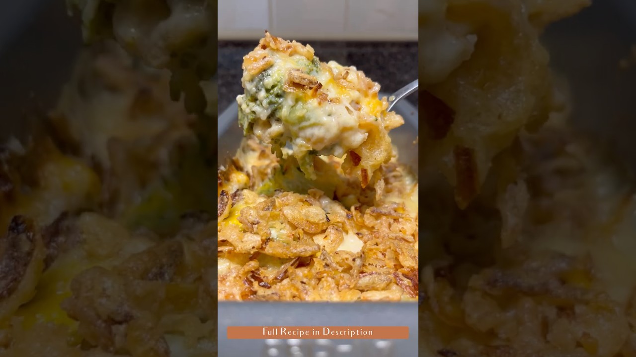 EASY Broccoli Casserole aka Broccoli Bake