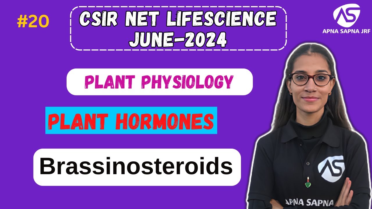 Brassinosteroids | Plant Hormones | Plant Physiology | CSIR-NET LIFESCIENCE