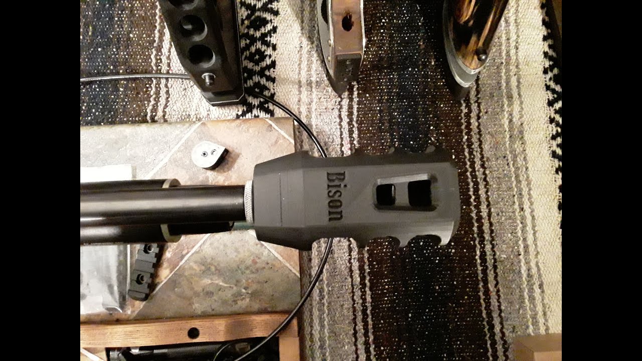 how to thread a barrel brake on a lathe