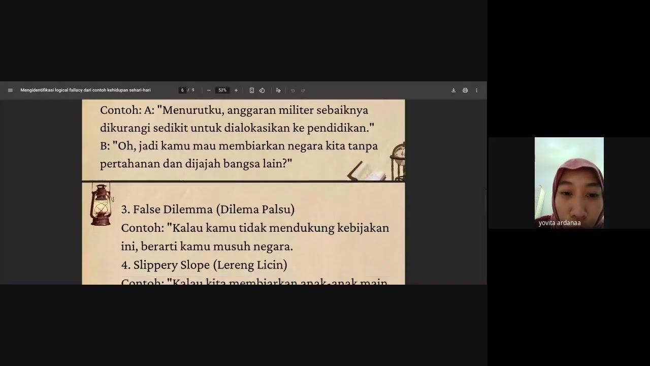 MK Filsafat Pendidikan kelas E meet 6