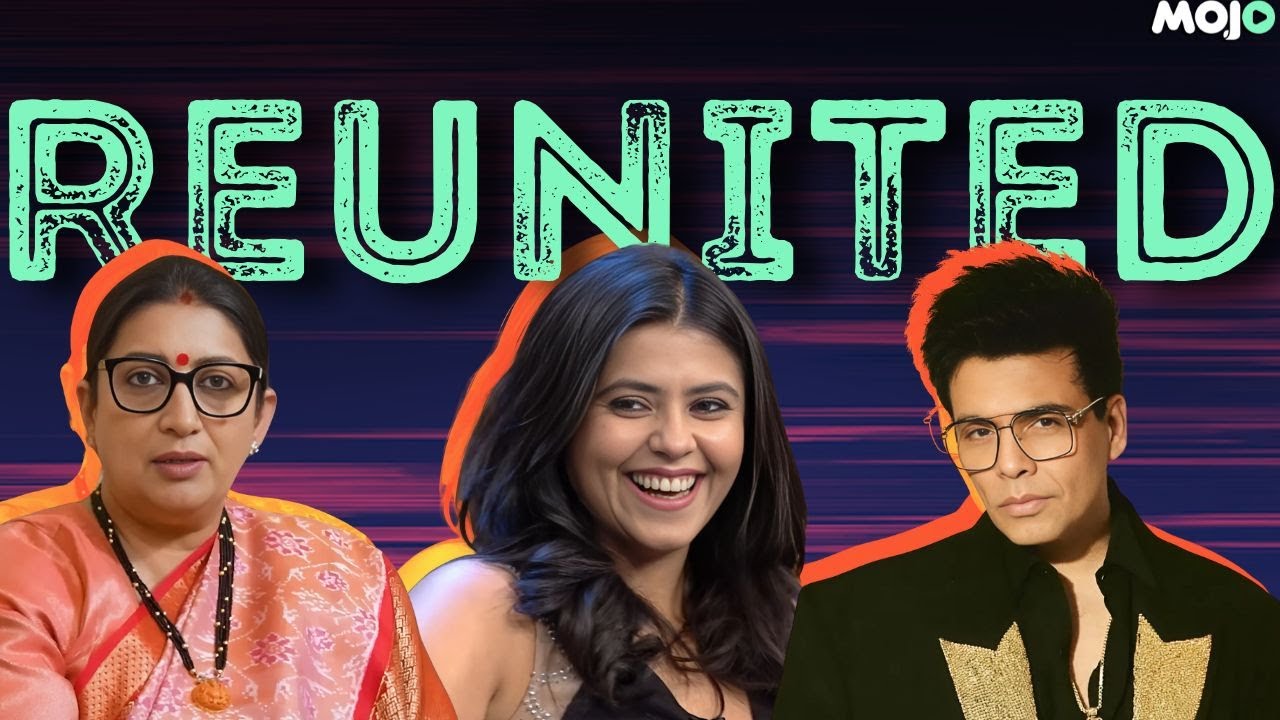 From Serials To Politics: Smriti Irani Reunites With Ekta Kapoor | In Conversation With Karan Johar