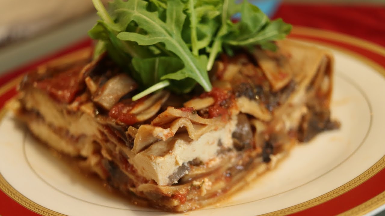 Best Vegan  Mushroom Lasagna