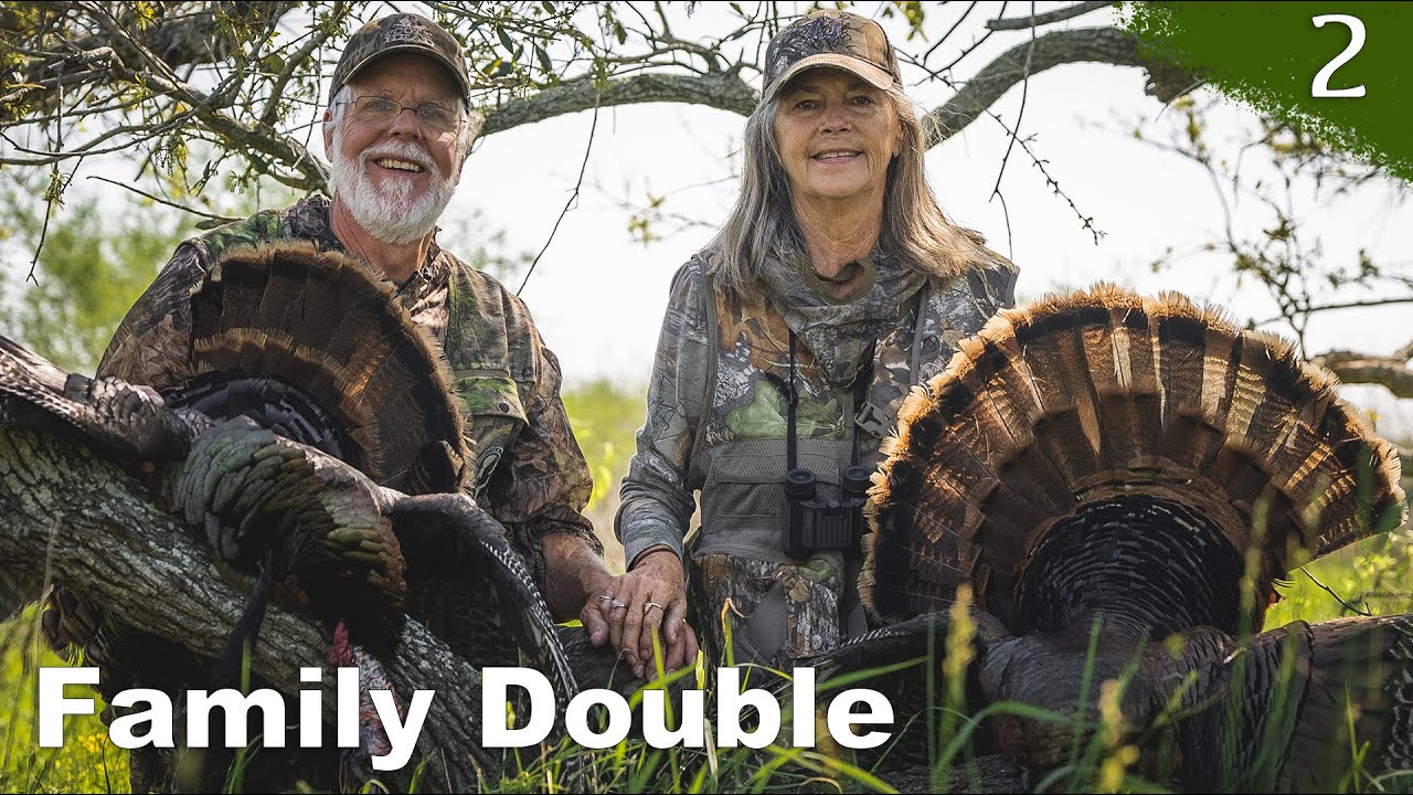 Family Double, Turkey Hunting in Beautiful South Texas | Wildlifers