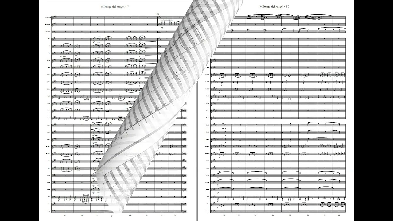 Milonga del Angel - Astor Piazzolla. /arr: Sverre Olsrud. Available for Concert Band, Grade 5(3)