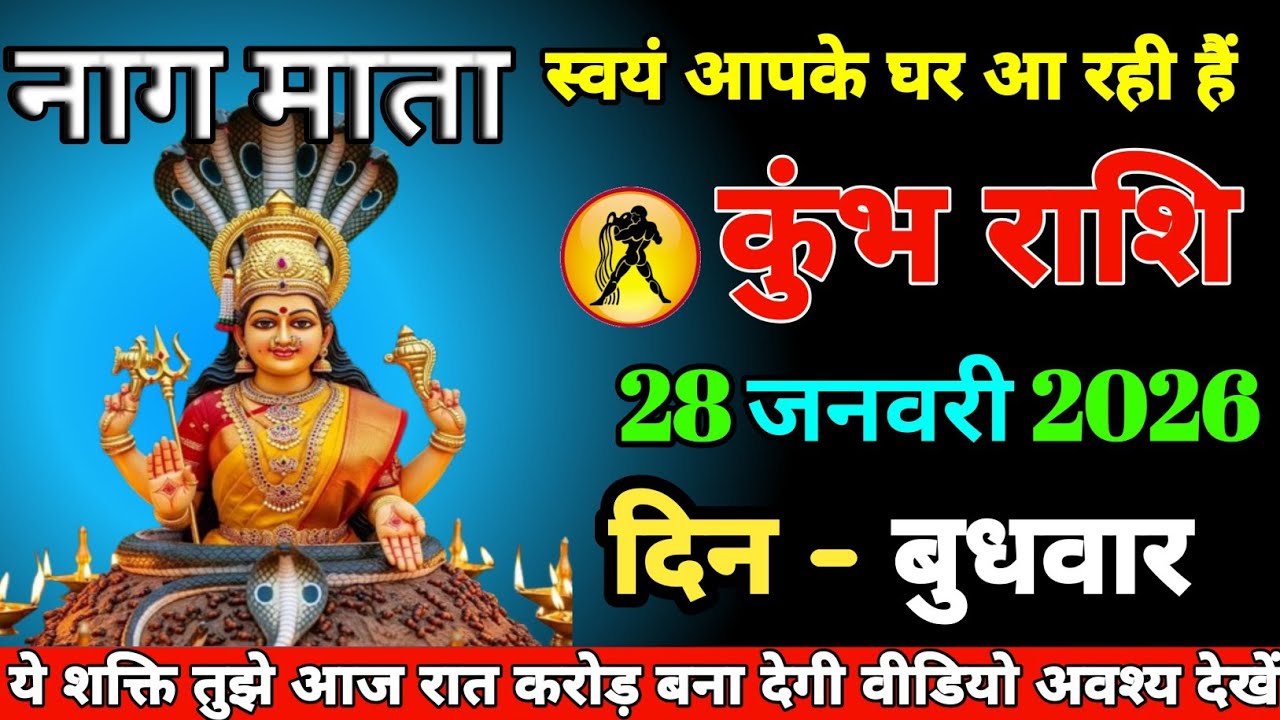 #kumbh ।। नाग माता स्वयं आपके घर आ रही हैं ।। ये शक्ति तुझे आज रात करोड़ बना देगी वीडियो अवश्य देखें