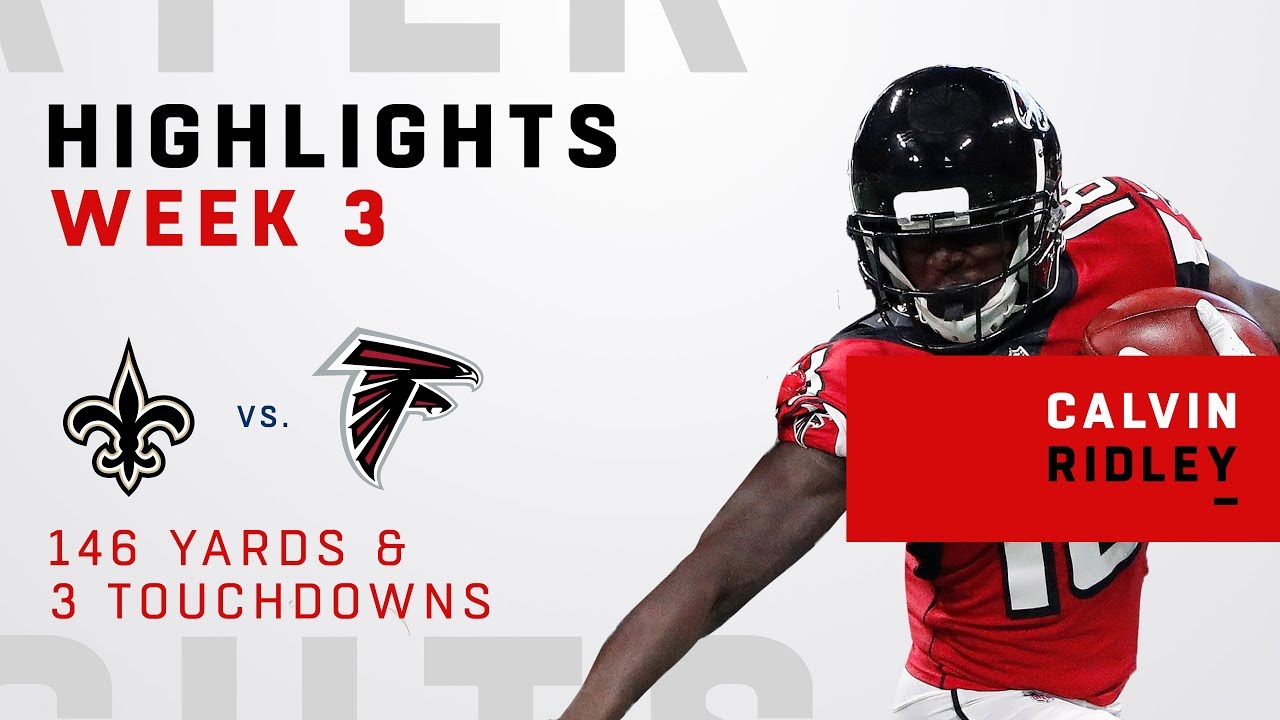 Calvin Ridley's RIDICULOUS Game w/ 3 TDs & 146 Receiving Yards!