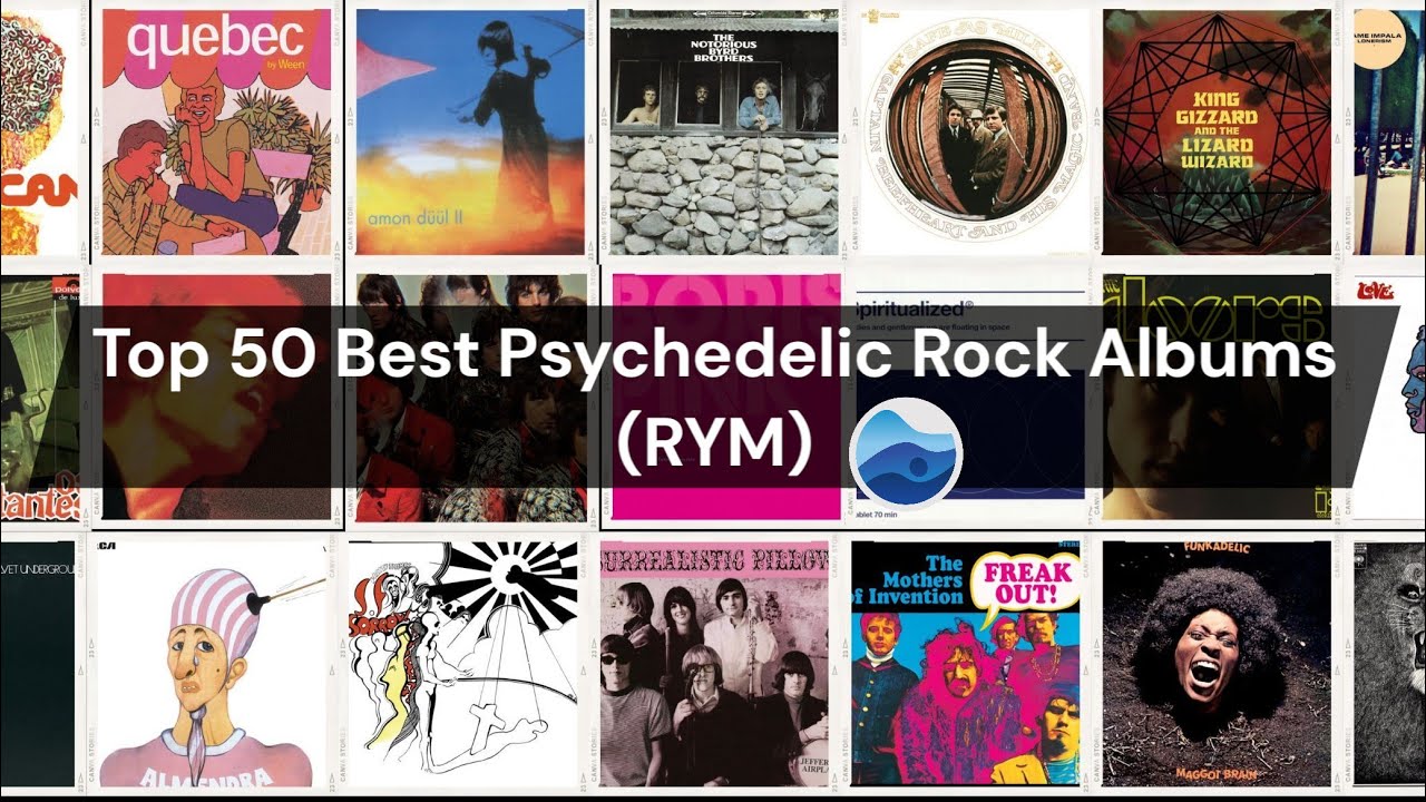 Top 50 Best Psychedelic Rock Albums of all Time (RYM) /Best Psychedelic Rock Albums/ Rate Your Music