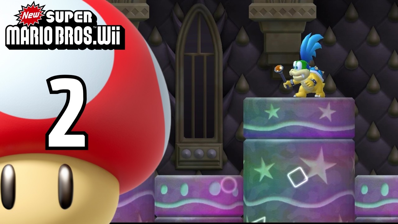 Larry - New Super Mario Bros. Wii - Parte 2