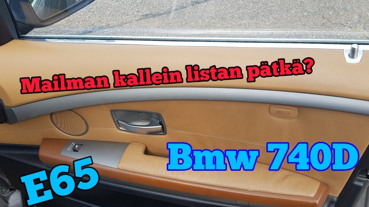 Bmw 740D verhoilun yl&auml;listan hinta selvisi! Ihanan halpaa😂