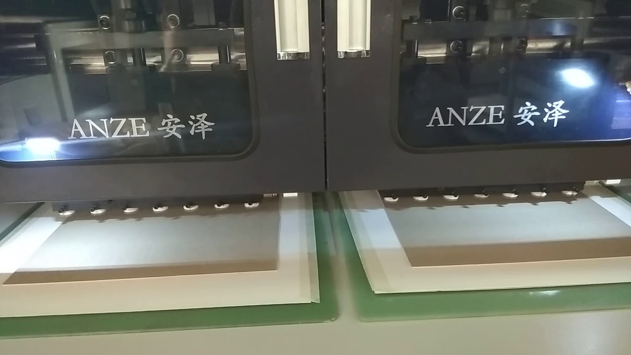 ANZE CNC leather punching macine for car seats