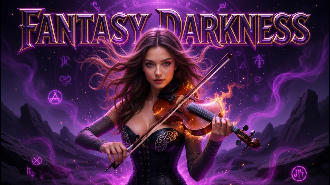 FANTASY DARKNESS | Dark Fantasy Metal with Violin & Choir (Epic Cinematic Instrumental)