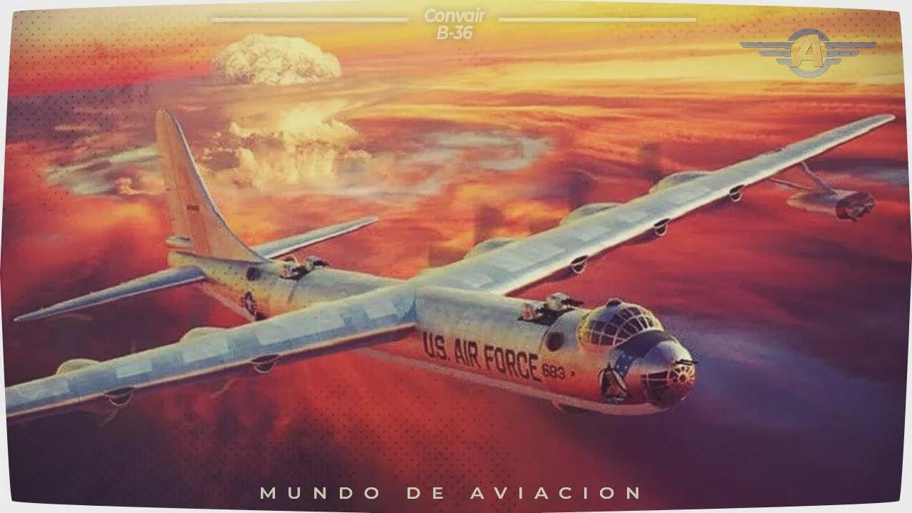 World's Largest Propeller Bomber: Convair B-36