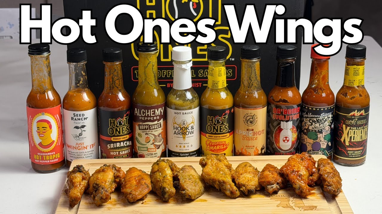 Hot Ones-Style Wings at Home | Crispy Oven-Baked Naked Wings Recipe