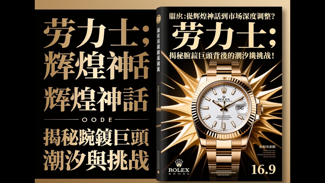 劳力士：从辉煌神话到市场深度调整？揭秘腕表巨头背后的潮汐与挑战！
