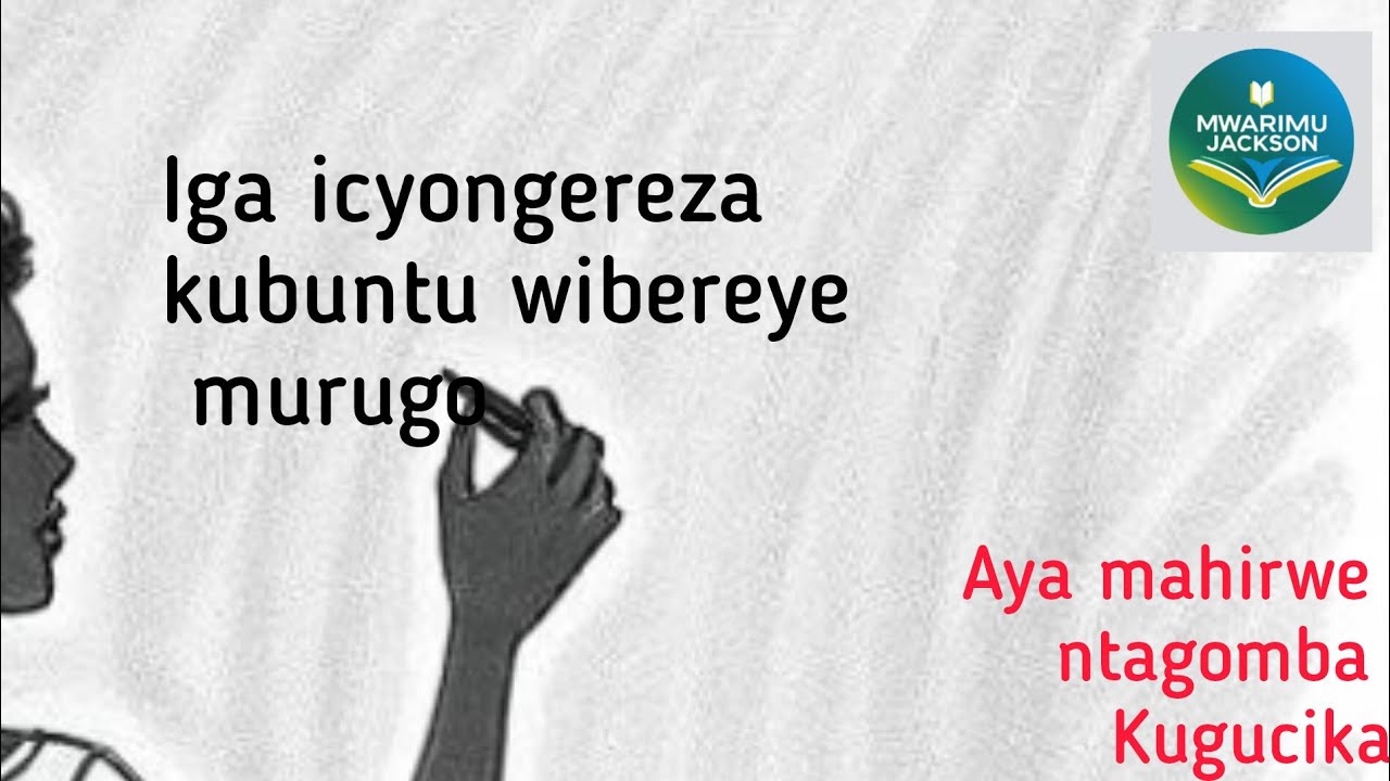 Numenya Aya magambo urahita utangira kukivuga |learn English with mwarimu Jackson