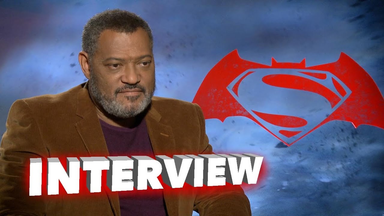 Batman v Superman: Dawn of Justice: Laurence Fishburne Exclusive Interview | ScreenSlam