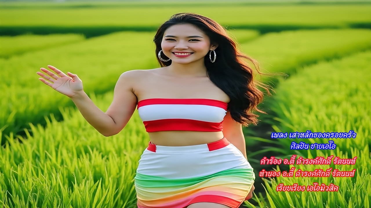 เพลง เสาหลักของครอบครัว ศิลปิน ชายเอไอ{LYRICS AUDIO}เพลงลูกทุ่งอิสานอินดี้วัยรุ่นอกหัก