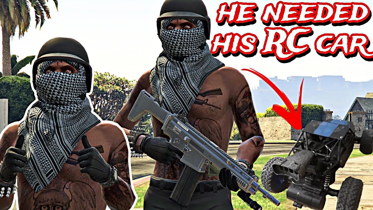 he got mad and pulled out his RC car to try to get me GTA V online free mode #youtubegaming #gta