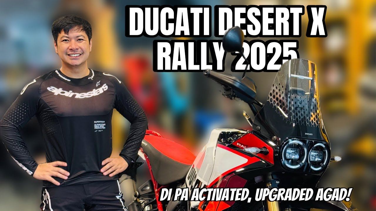 DI PA NA ACTIVATED UPGRADED NA AGAD! BAGONG DUCATI DESERT X RALLY 2025