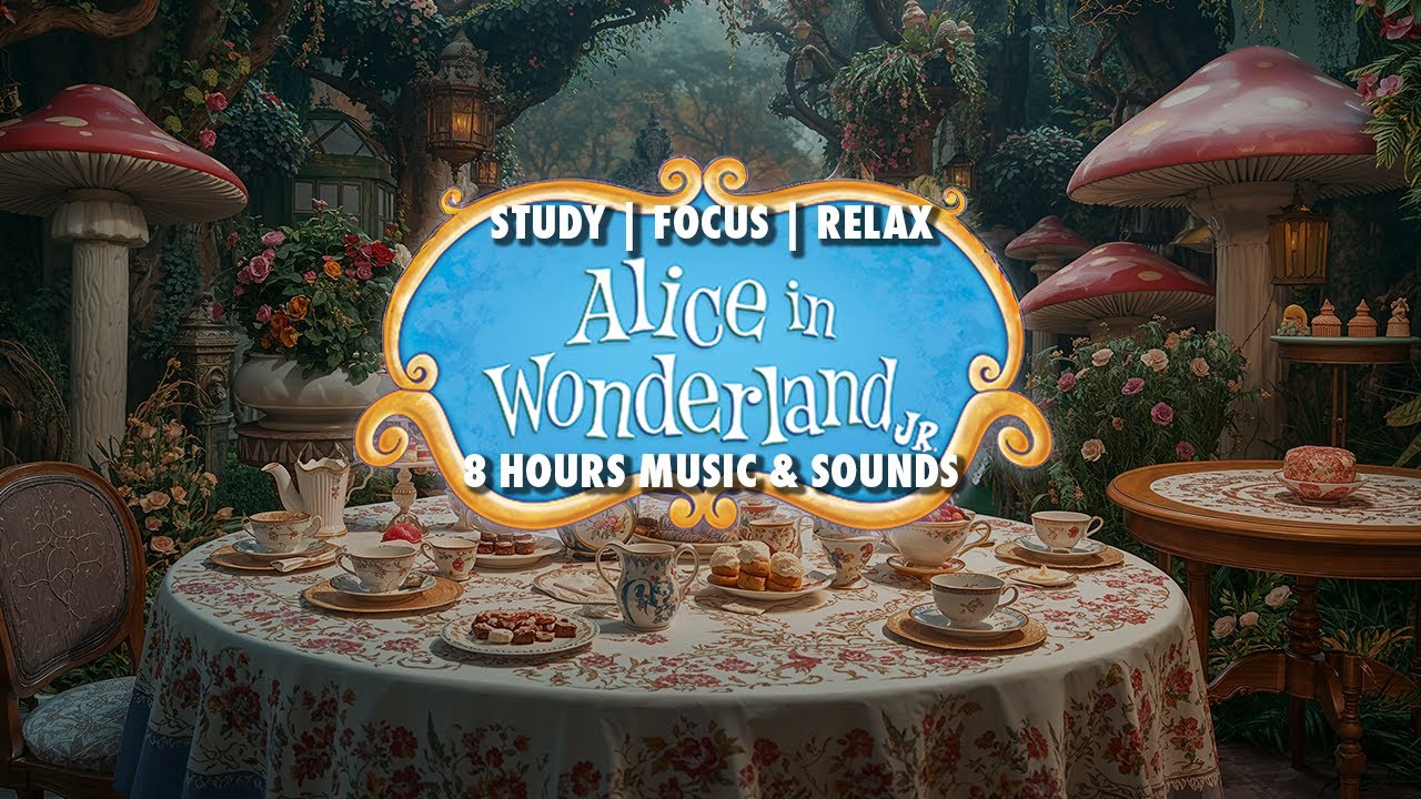 🫖 Alice in Wonderland Mad Hatter&rsquo;s Tea Party Ambience 🍰 | 8 Hours of Relaxing Fantasy Sounds