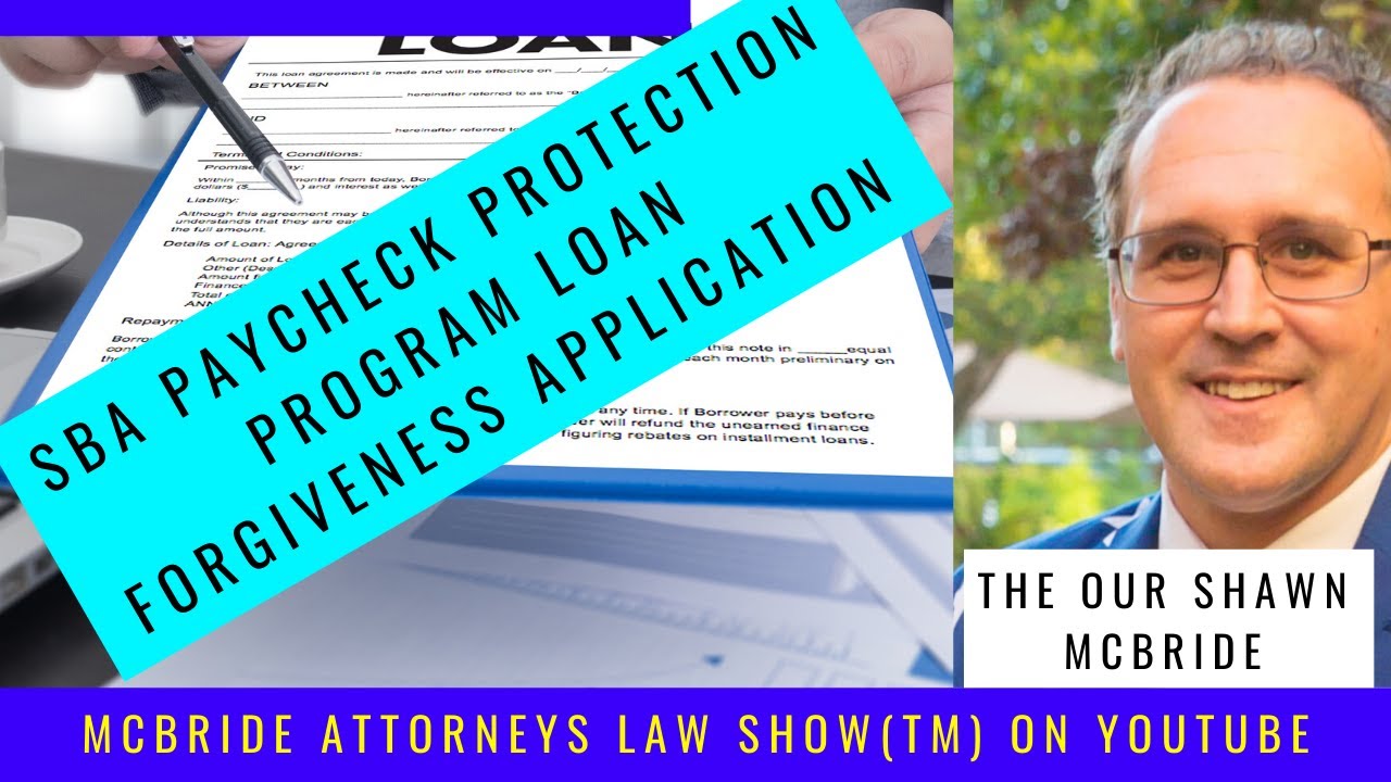 SBA Paycheck Protection Program Loan Forgiveness Application