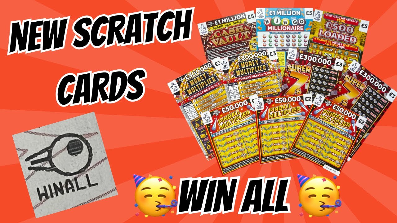 💥OMG! I won all of the prizes with a win all symbol on the brand new Allwyn scratch cards 💥
