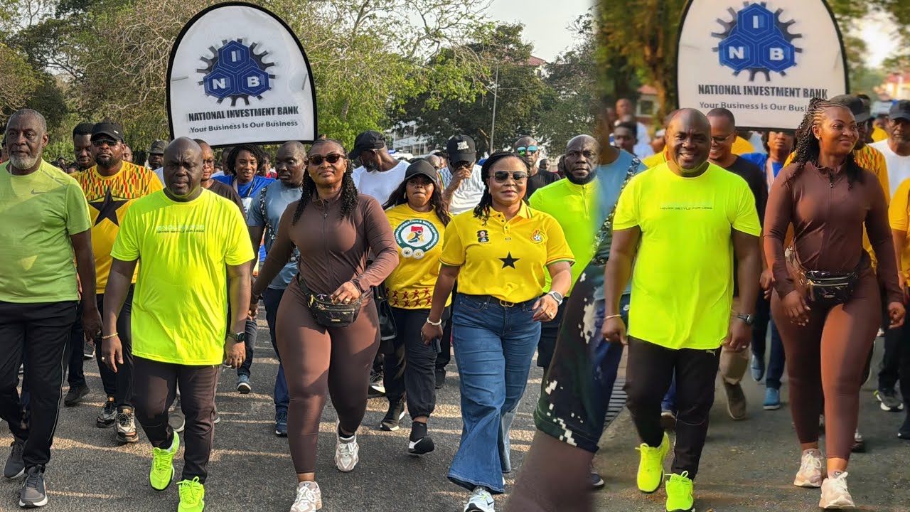 Chief of Staff Julius Debrah joins the Independence Day Run & Walk 2026 @ University of Legon Campus