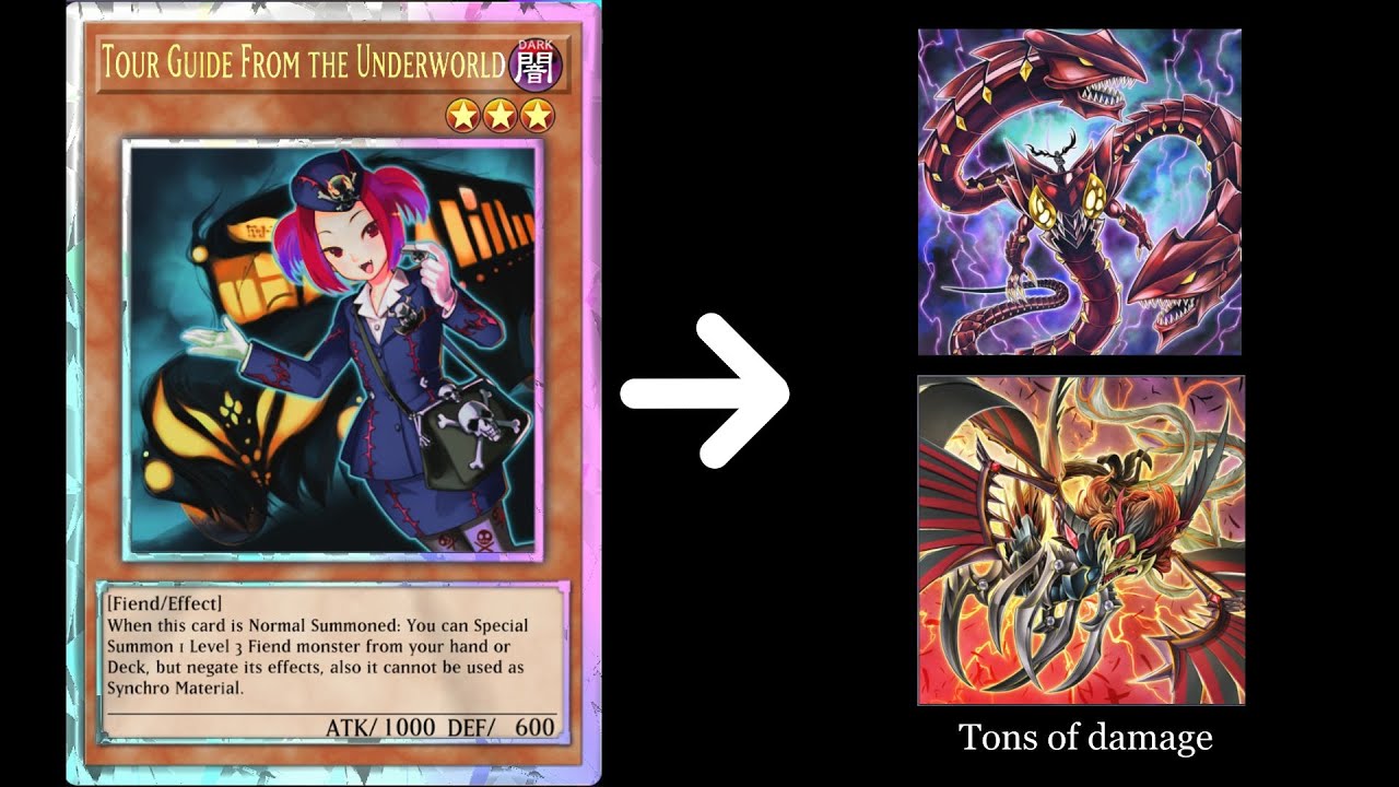 Tour Guide 1 Card Combo: Blackwing Beelze FTK (infinite damage)