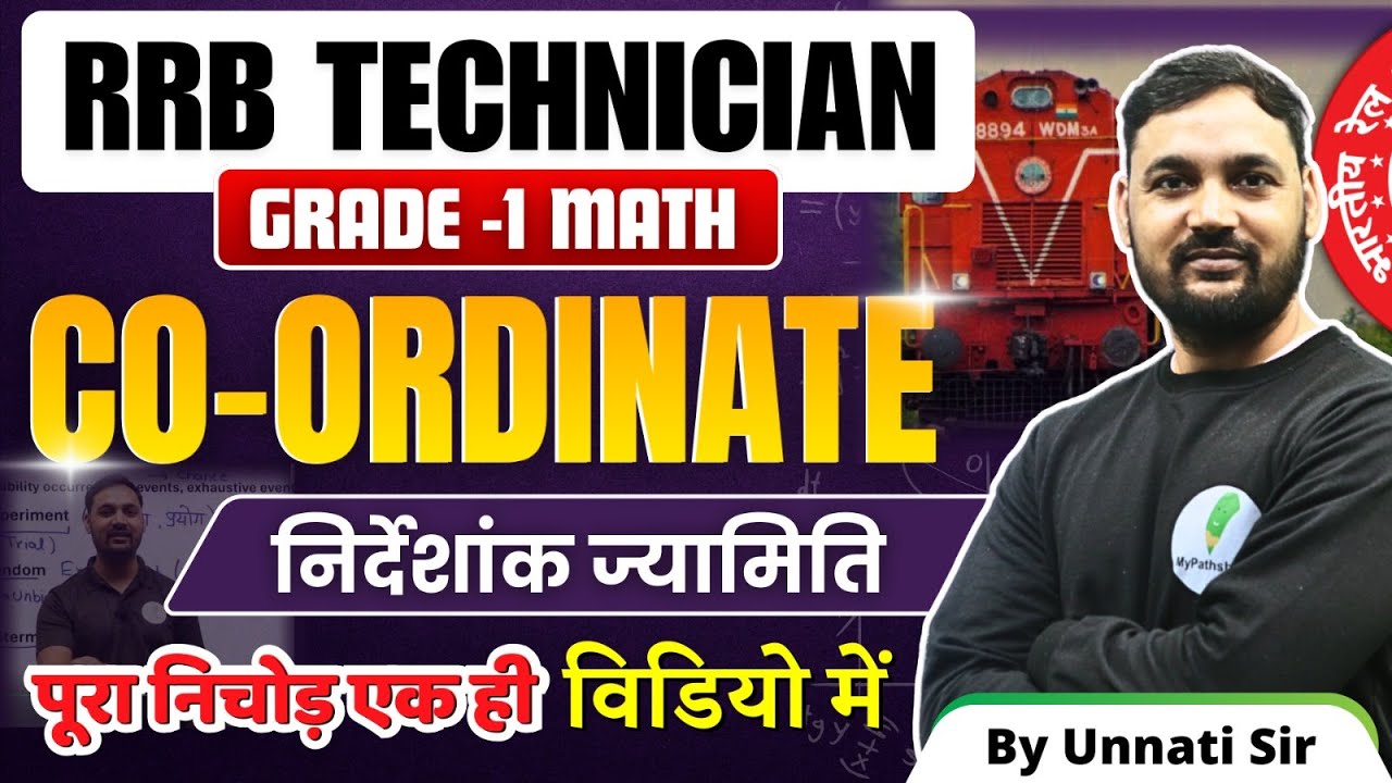 Master Coordinate Geometry for RRB Technician Grade 1 With Important Tips & Tricks!
