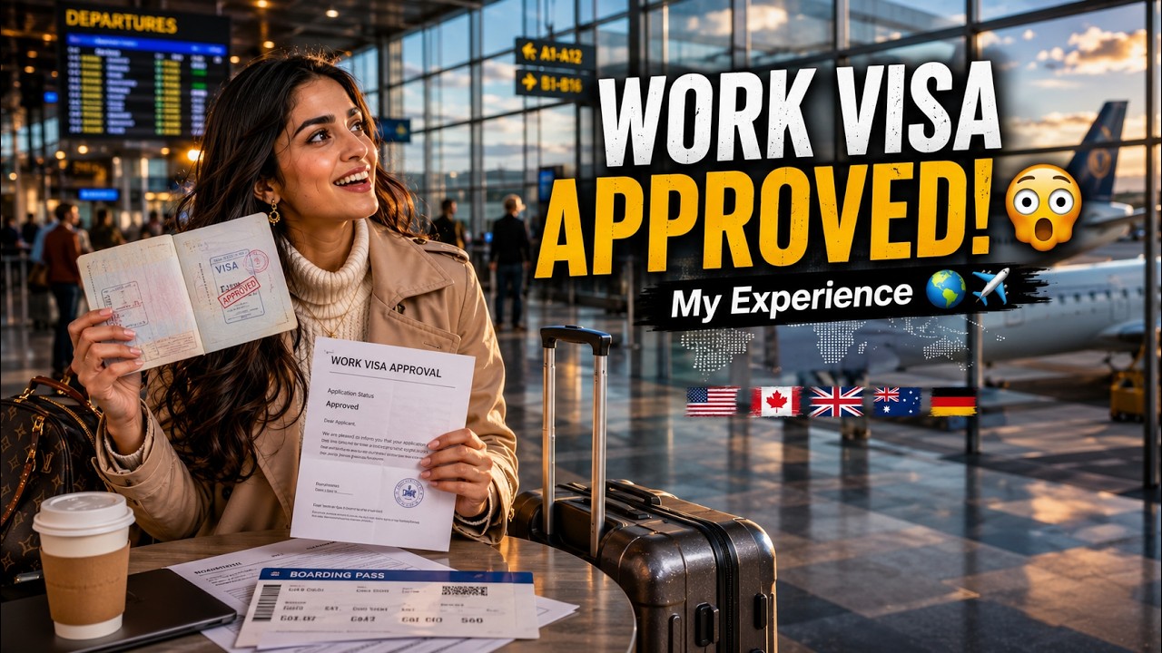 Getting a Work Visa 🌍✈️ | My Experience with the Exchange & Application Process
