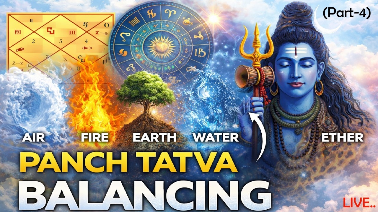 Vedi Astrology - Elemental balancing in Birth Chart - Part 4
