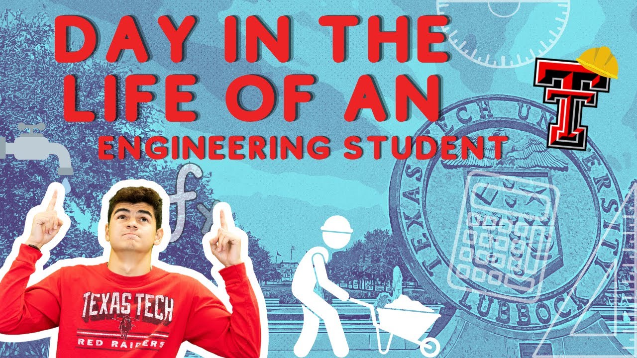 Day In The Life of an Engineering Student! | Texas Tech Vlog Squad