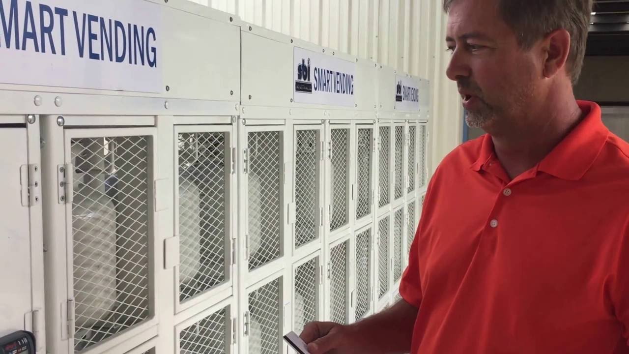 Automatic Propane Vending Cage V-1
