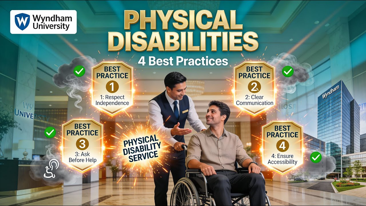 Serving 🏩Guests⛱️ with Physical Disabilities | Inclusive Hospitality Training & Best Practices