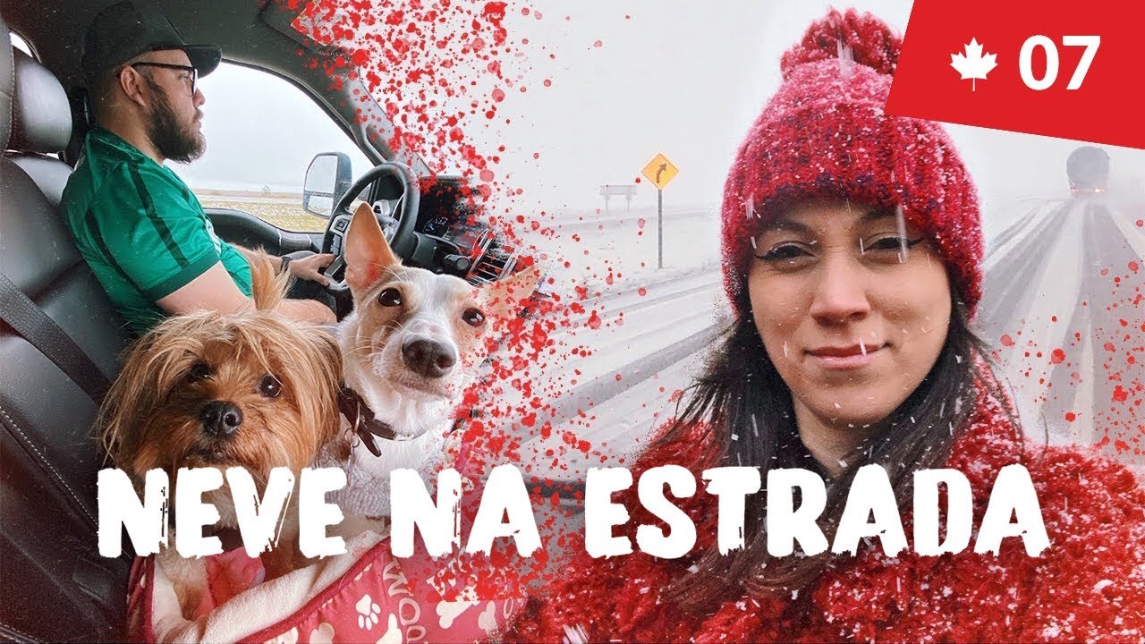 Neve fora de época! Saskatchewan, a província com nome mais difícil | #CanadaTrip E07