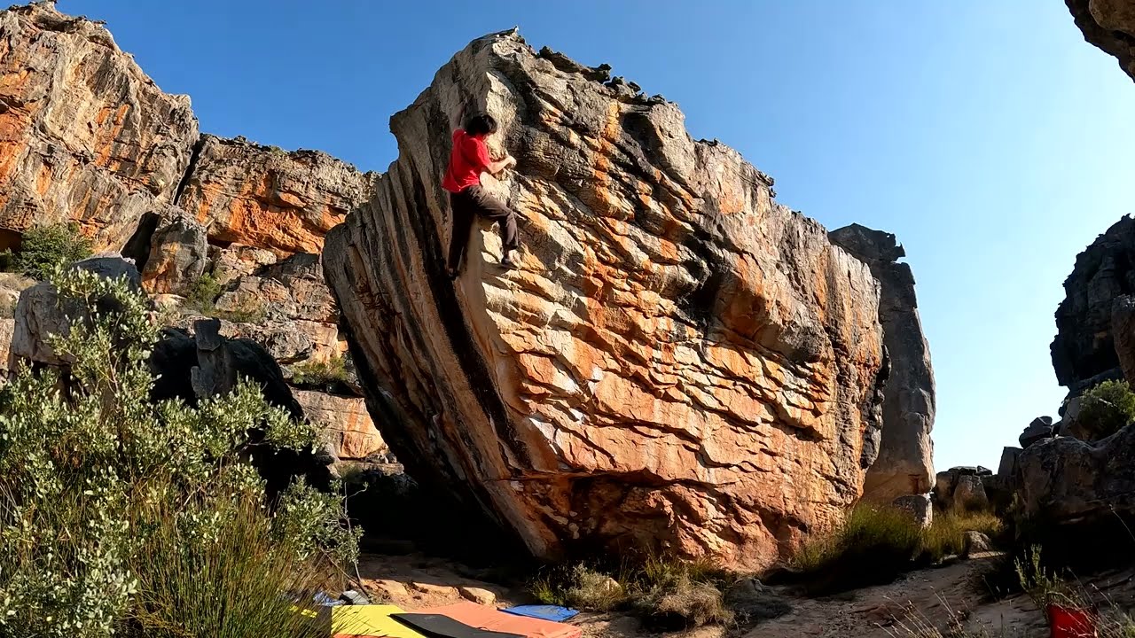 Cedar spine 7c, Rocklands