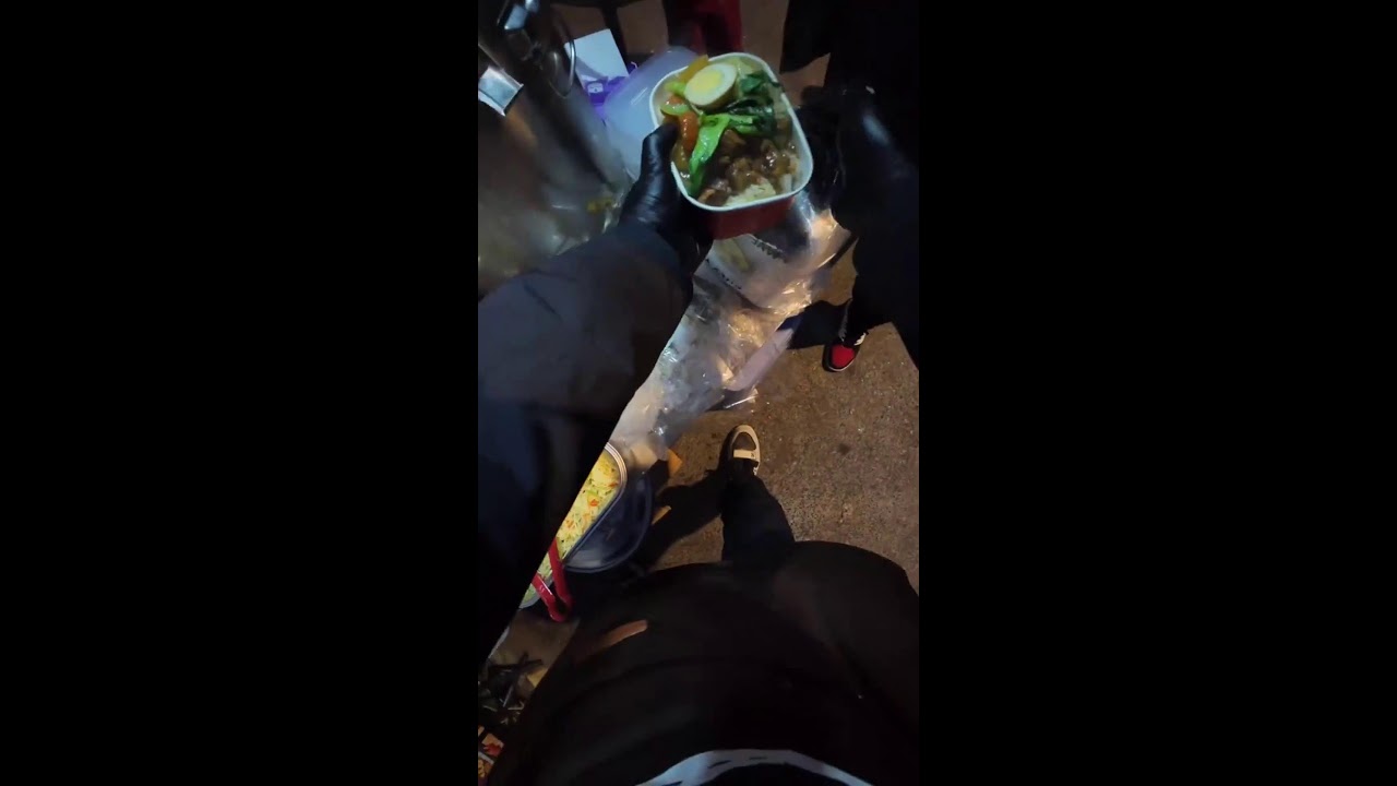 First-Person Chinese Street Food | Rice Box Assembly and Serving Live