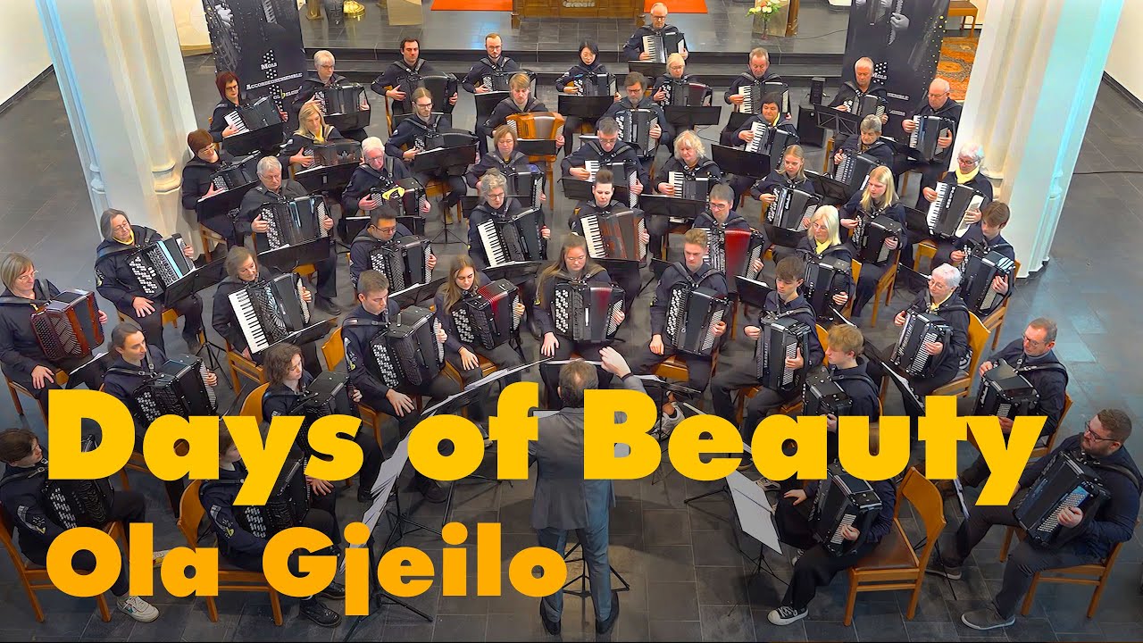Ola GJEILO - Days of Beauty - Mols ACCORDEONENSEMBLE - Accordion Orchestra - Ludo Mariën